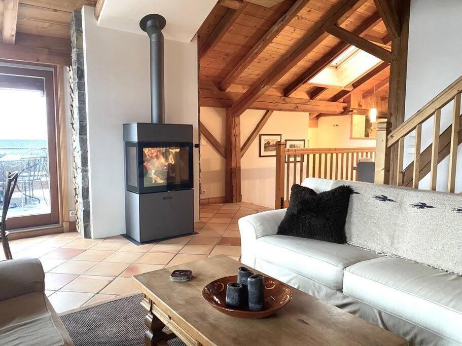 Appartement Ferme Vauvray à Megève Extérieur photo