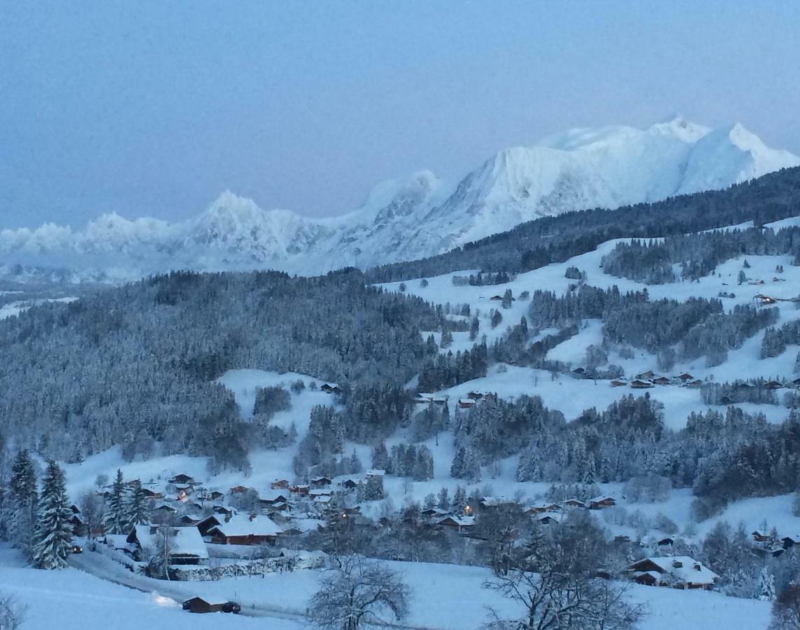 Appartement Ferme Vauvray à Megève Extérieur photo